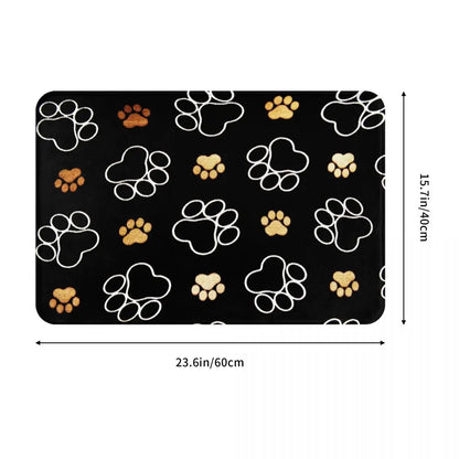 PawPrint Willkommensmatte – Stilvoller und bequemer Wohnaccessoire