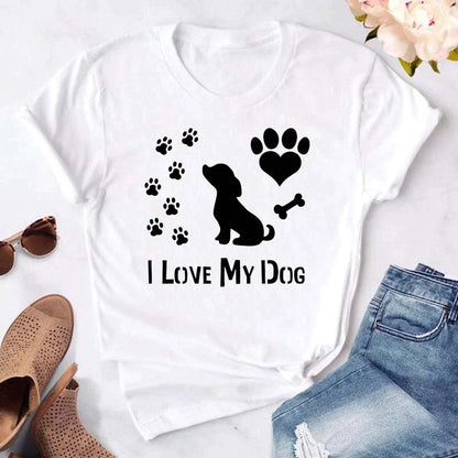 PawLove™ | I Love My Dog T-Shirt