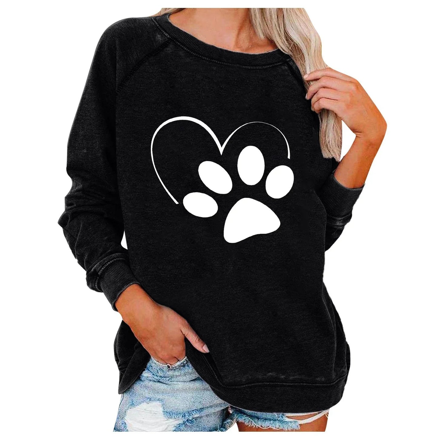 PawFlex™ | Oversized Sweatshirt - Ihre Liebe zu Hunden mit Stil!