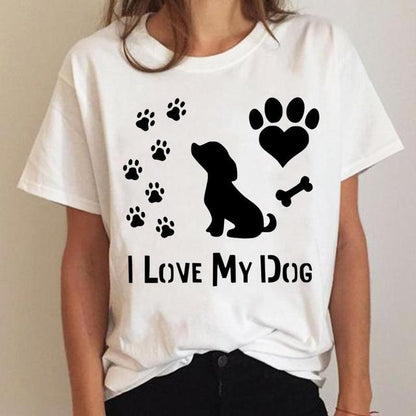 PawLove™ | I Love My Dog T-Shirt