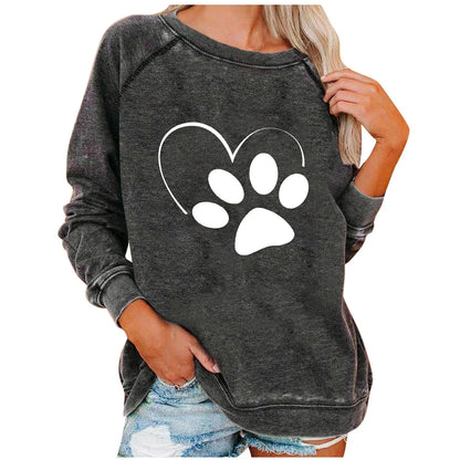 PawFlex™ | Oversized Sweatshirt - Ihre Liebe zu Hunden mit Stil!