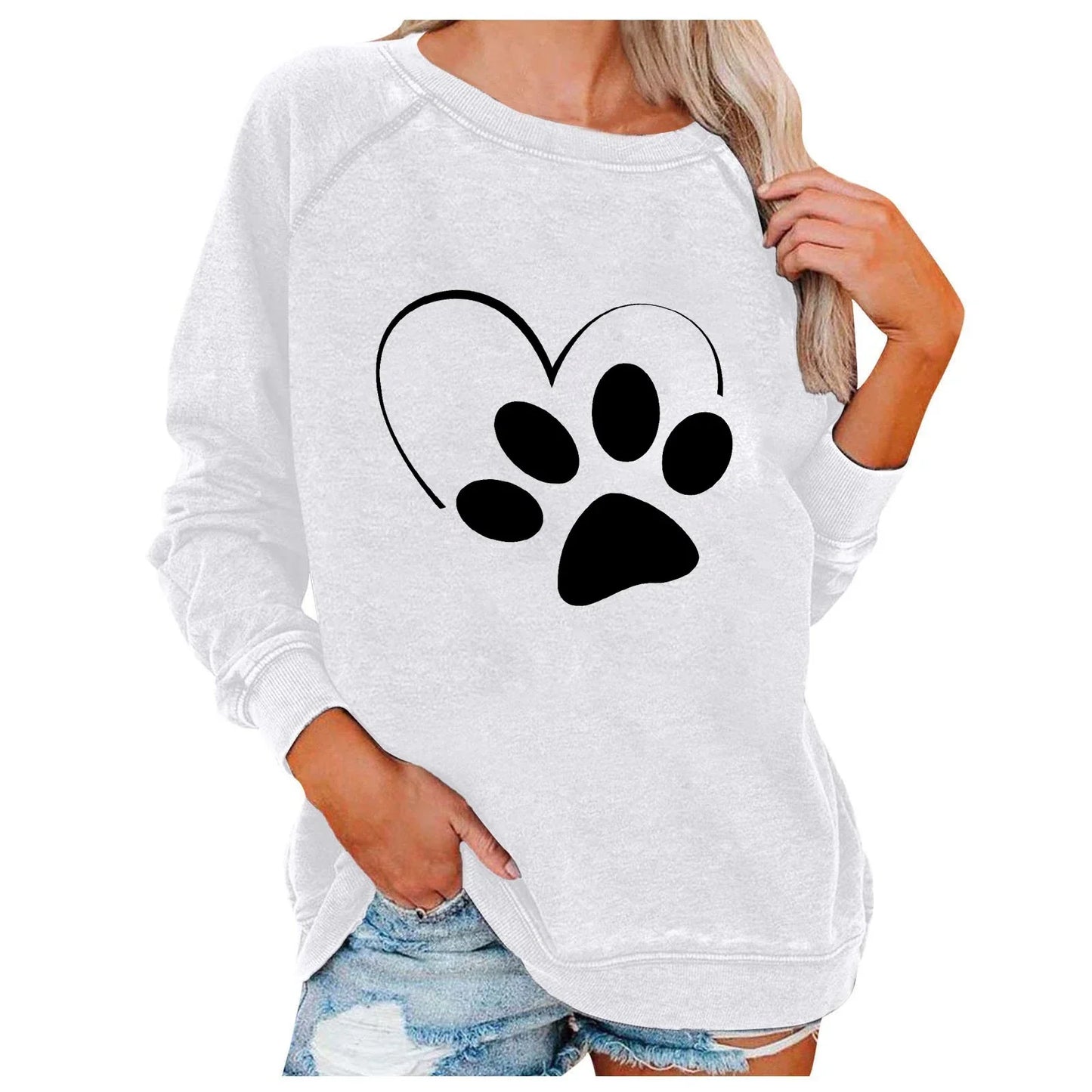 PawFlex™ | Oversized Sweatshirt - Ihre Liebe zu Hunden mit Stil!