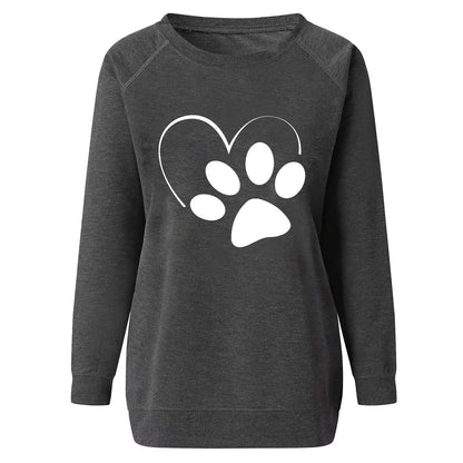 PawFlex™ | Oversized Sweatshirt - Ihre Liebe zu Hunden mit Stil!