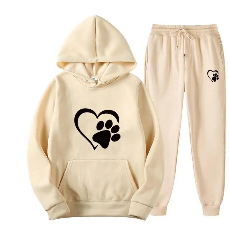 PawComfort-Set™ | Hoodie und Hose - Wärme, Komfort und Stil in einem!