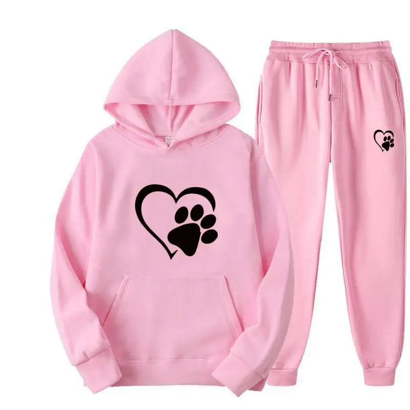 PawComfort-Set™ | Hoodie und Hose - Wärme, Komfort und Stil in einem!