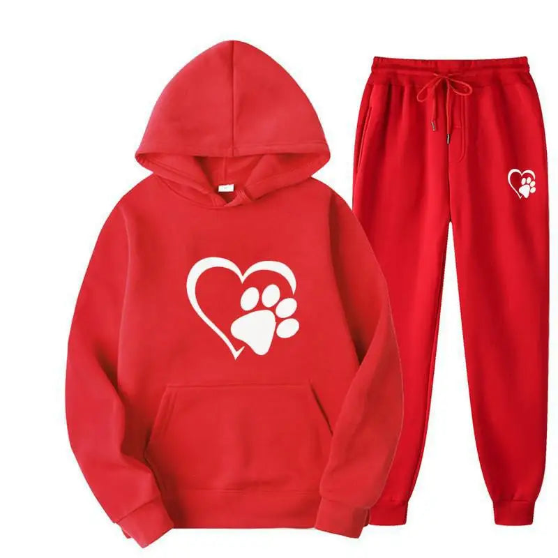 PawComfort-Set™ | Hoodie und Hose - Wärme, Komfort und Stil in einem!