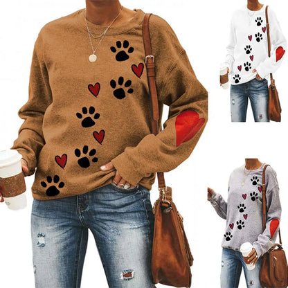 PawMode™ | stylischer bedruckter Pullover - Komfort und Mode vereint!
