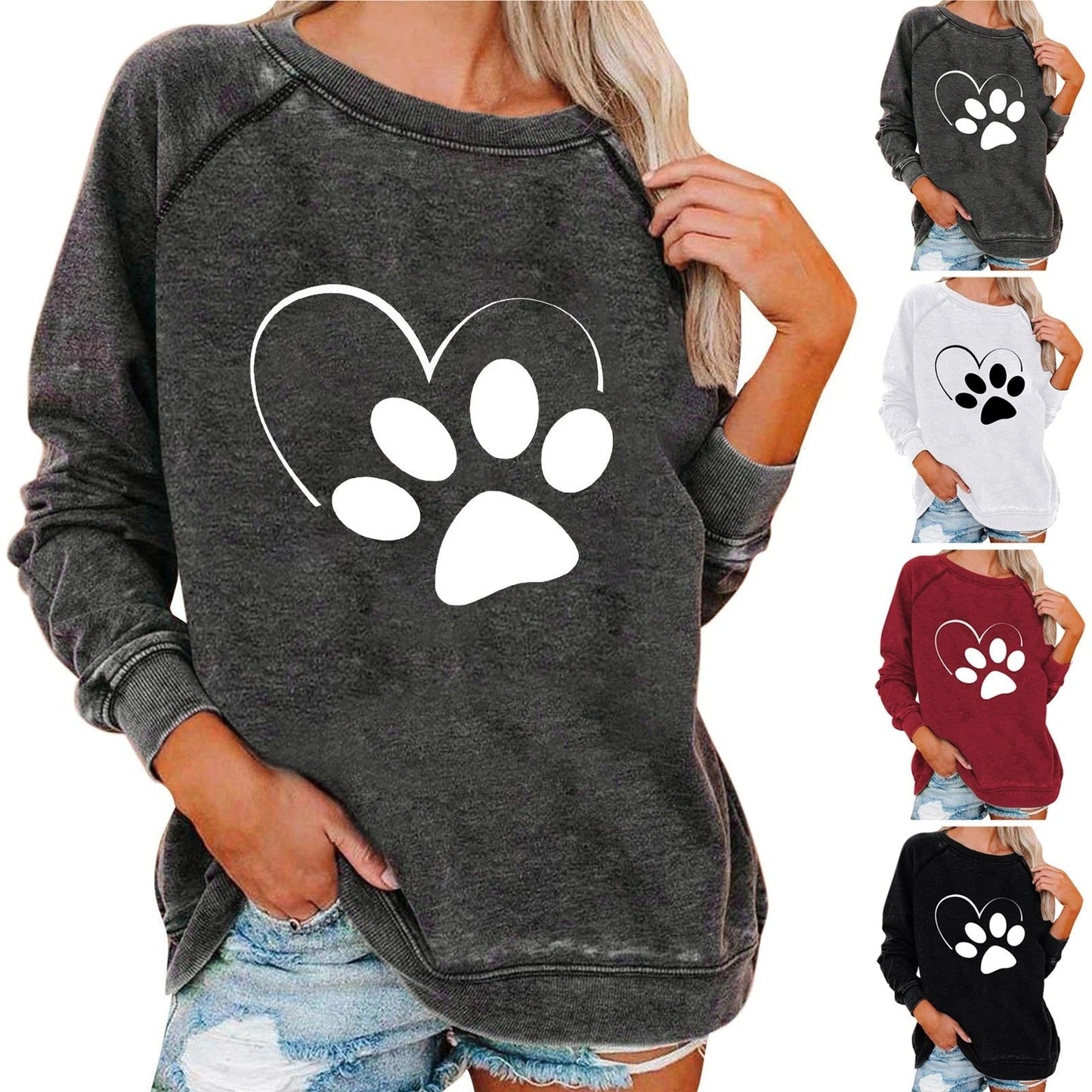 PawFlex™ | Oversized Sweatshirt - Ihre Liebe zu Hunden mit Stil!
